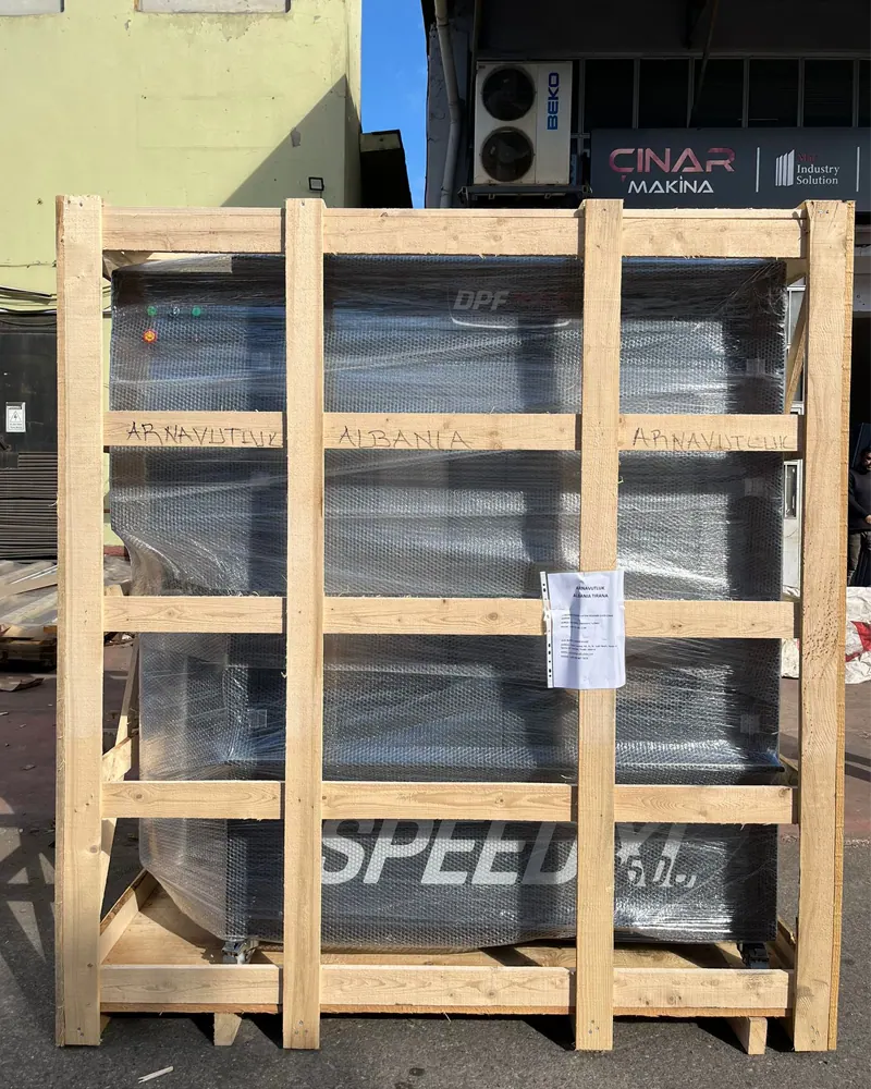 İhracat için ahşap sandıkta Speed XL 2500