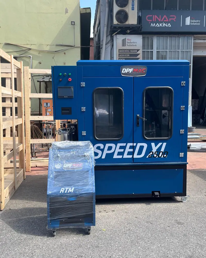 Mavi Speed XL 2500 ve RTM 700 sevkiyat öncesi