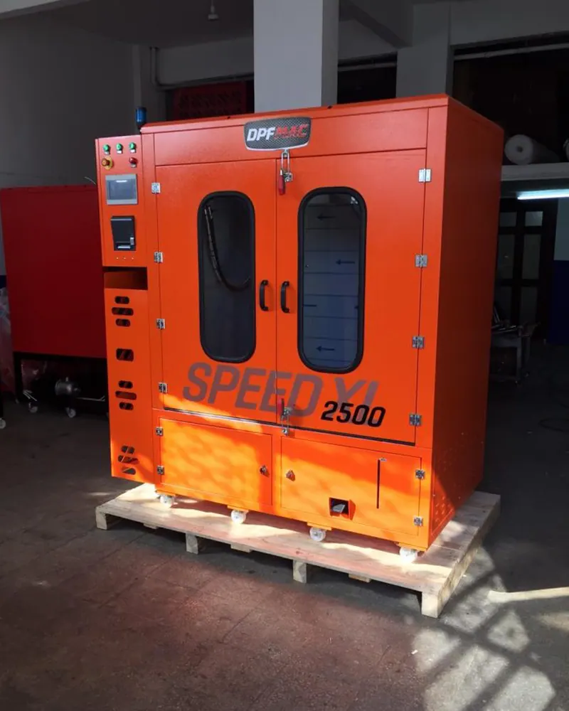Turuncu Speed XL 2500, palet üzerinde